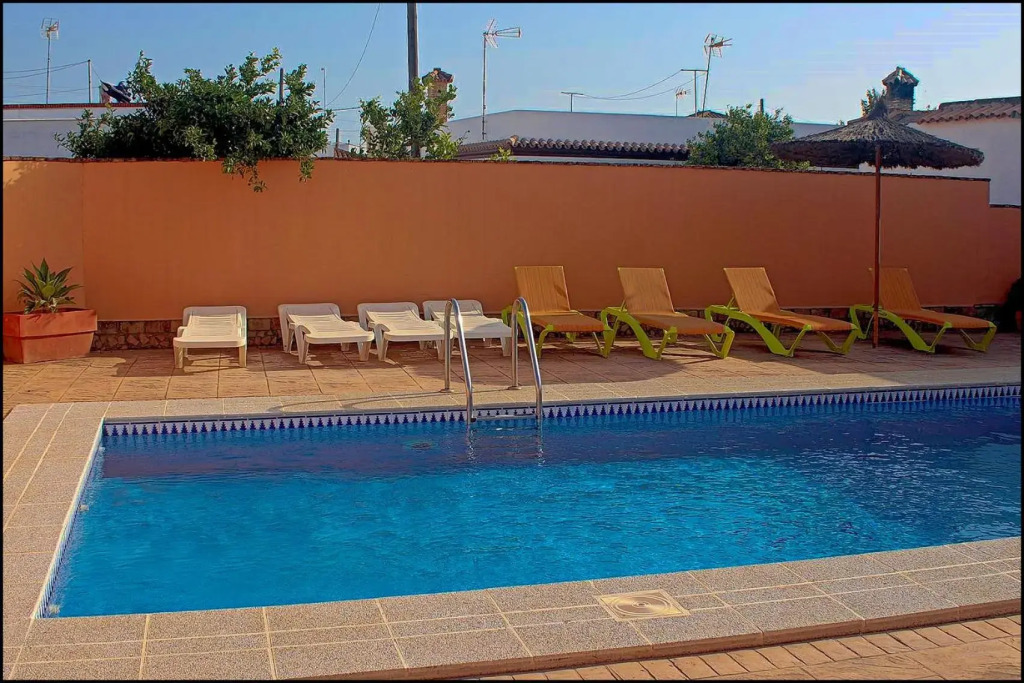 Chalet con piscina privada