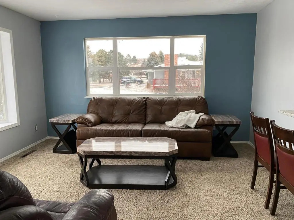 Three bedrooms with one king bed