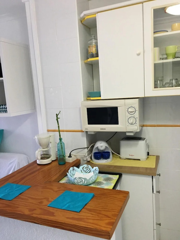 Studio in Benalmádena, With Wonderful sea View, Shared Pool and Furnished Terrace