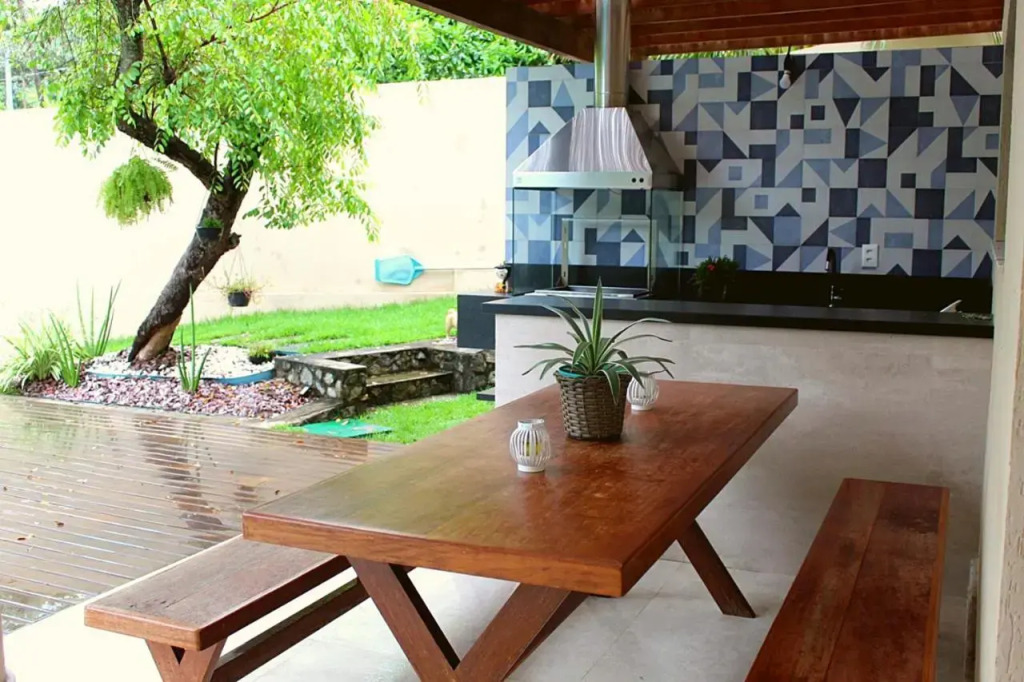 Casa Recanto de Nina, a 5 minutos do rio e da praia