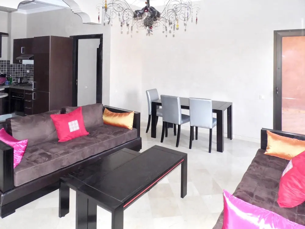 Apartment With 2 Bedrooms in Marrakech, With Pool Access, Enclosed Gar
