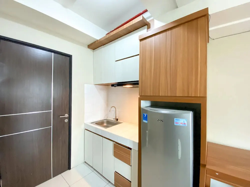 Full Furnished With Simply Look Studio Room Mont Blanc Bekasi Apartment