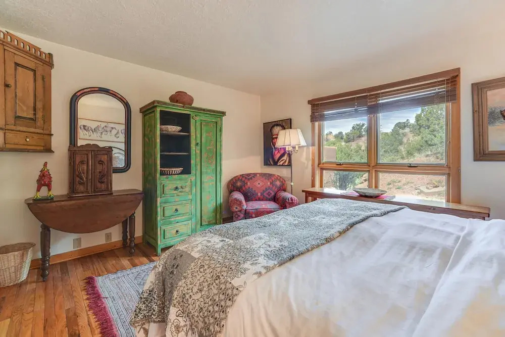 Heated Pool Access! Mtn-View Santa Fe Home, Patio