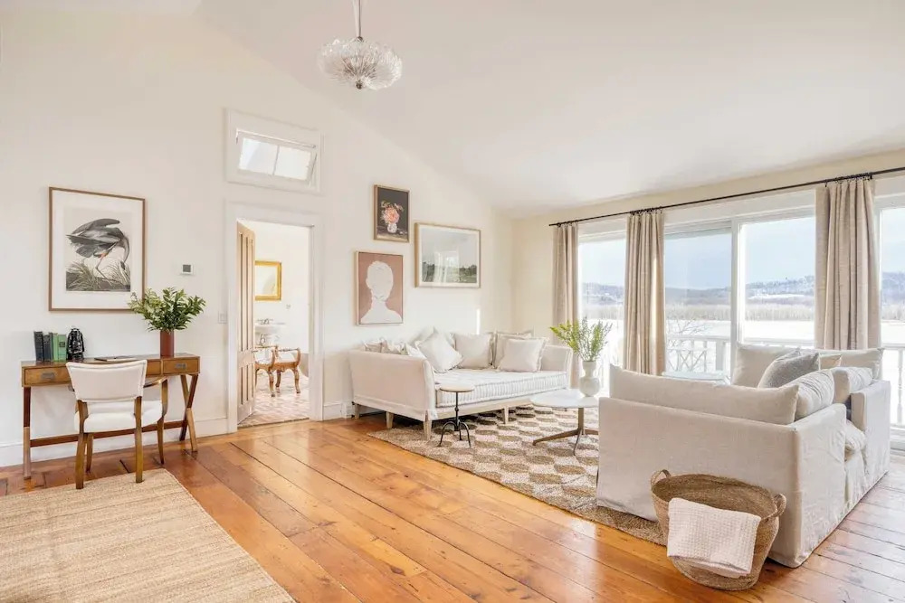 Historic & Secluded Estate on the Hudson River w/ Pool Sleeps 24 River House by Avantstay