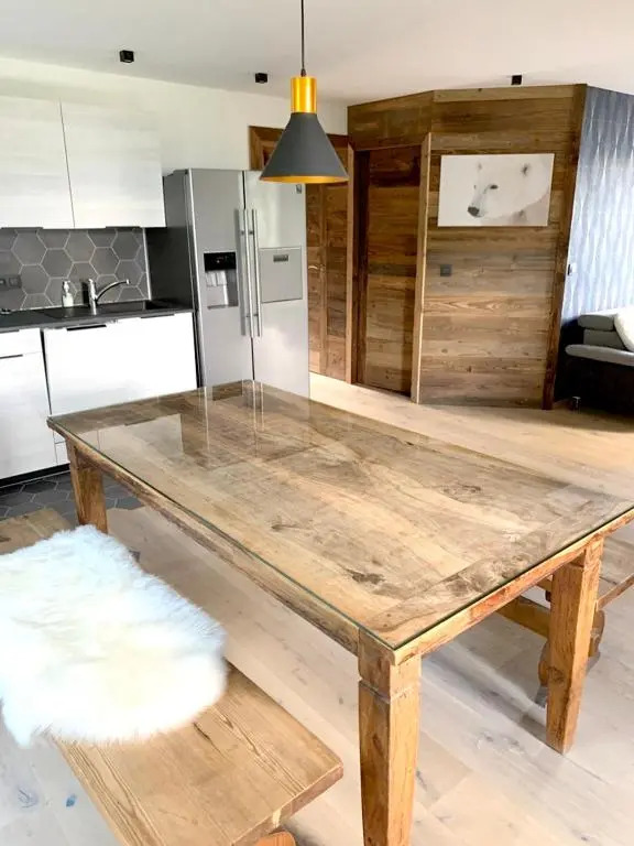Appartement de 2 chambres avec balcon amenage et wifi a Sallanches