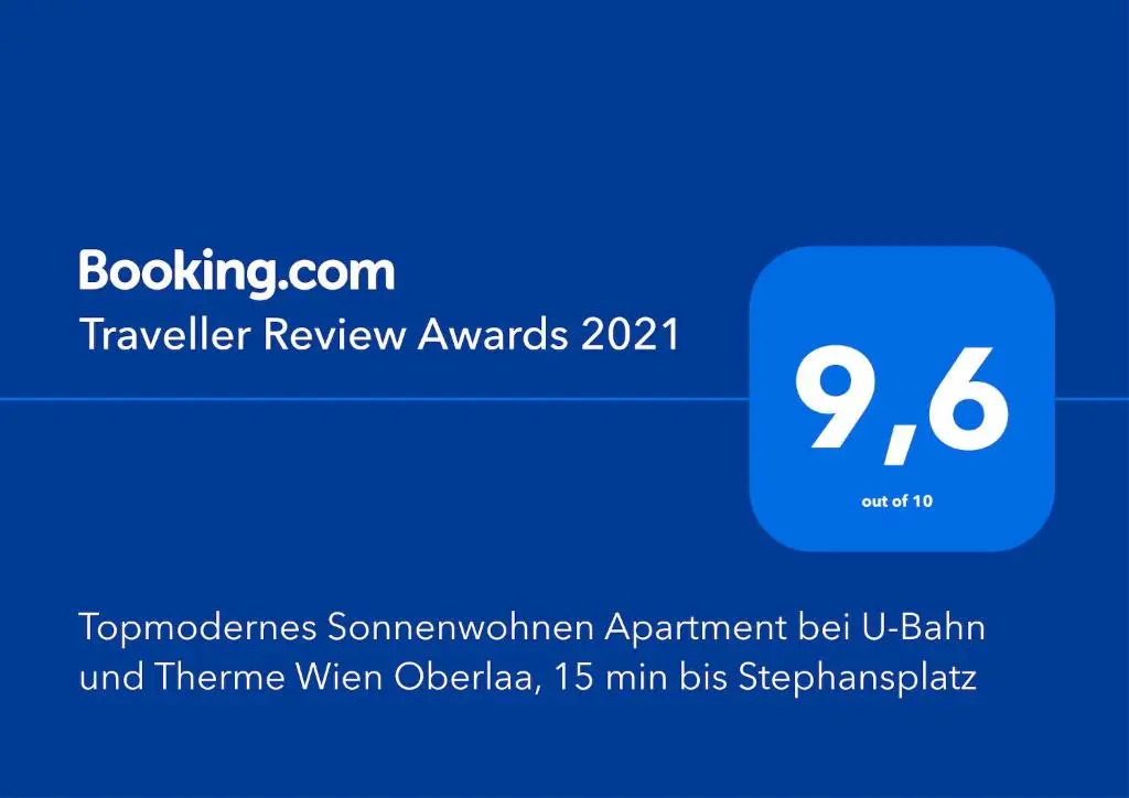 Topmodernes Sonnenwohnen Apartment bei U-Bahn und Therme Wien Oberlaa, 15 min bis Stephansplatz