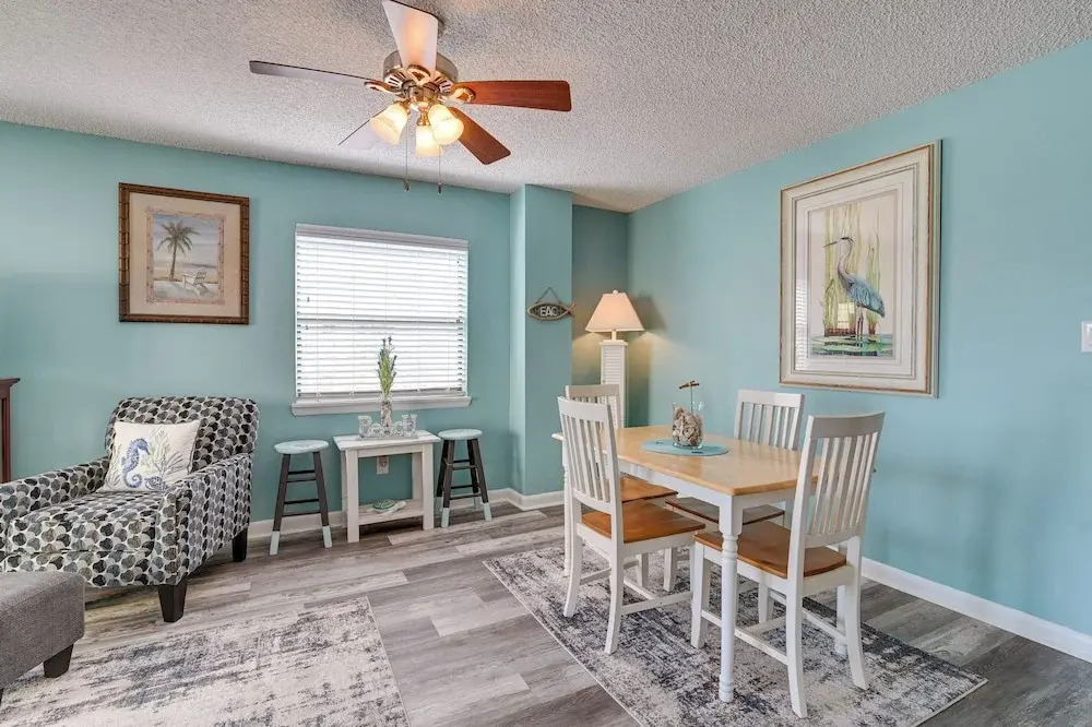Beach Getaway w/ Pool Access + Patio w/ Ocean View