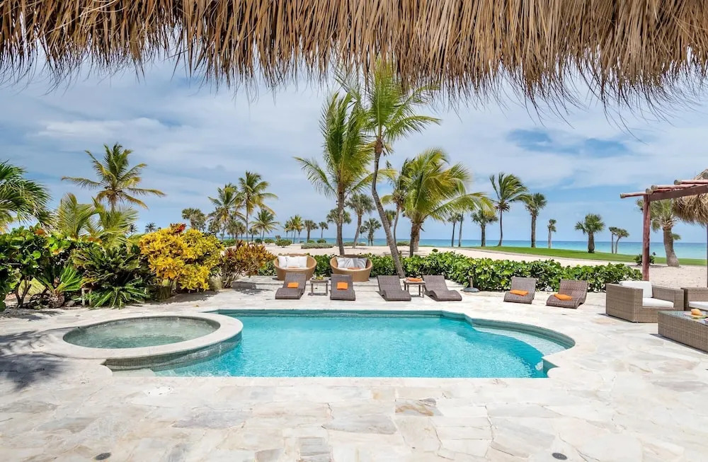 Spectacular 7 500 sq ft Villa in Cap Cana for Rent Access to Eden Roc Beach Club Pool Chef Butler Maid