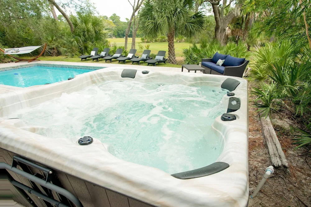 New Listing! All-Suite Sea Pines Stunner W/ Pool Home