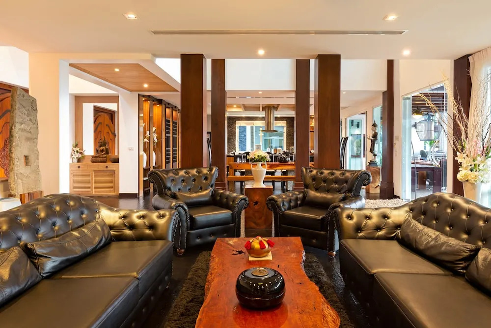 Spectacular Ocean Views 8BR Pool Villa Sawan in Patong! Relax & Play - Billiard, Table football, Gym & Sauna
