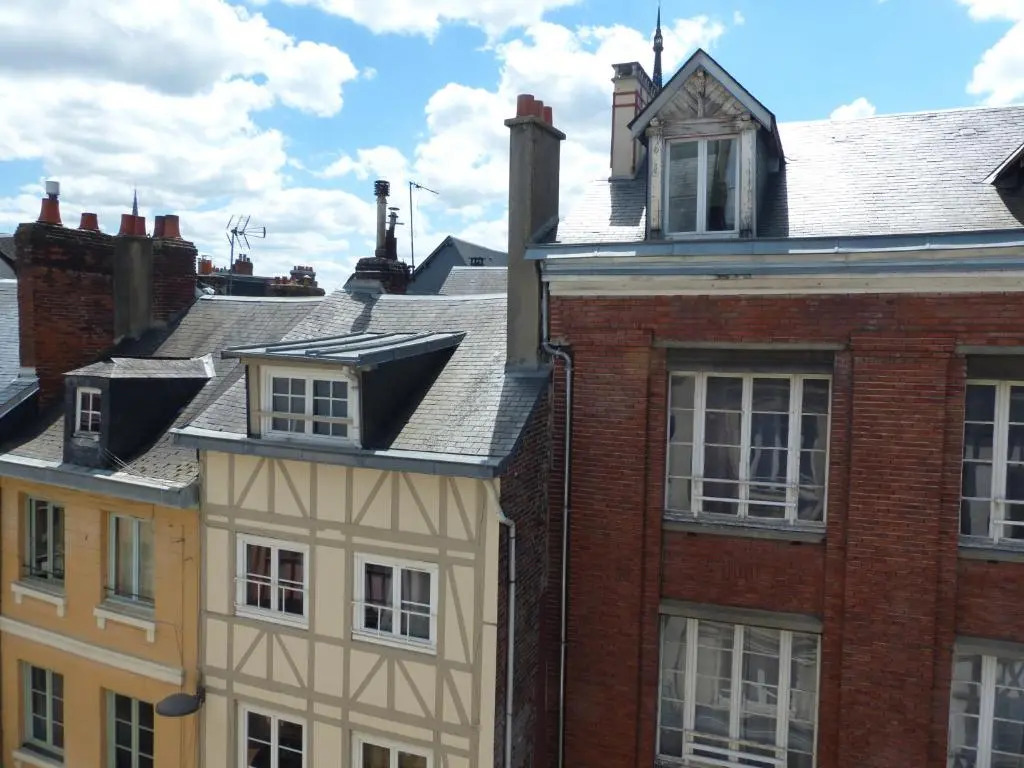 Coeur Rouennais 4P - Centre historique - Rue piétonne - Internet -Wifi
