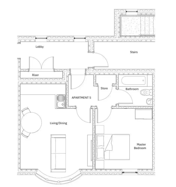 Apartment in Seaside Town of Filey, No Deposit