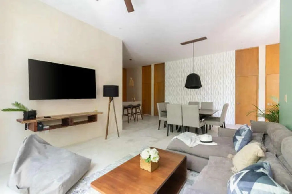Bohemian 3BR Apartment in Aldea Zama by Lockey