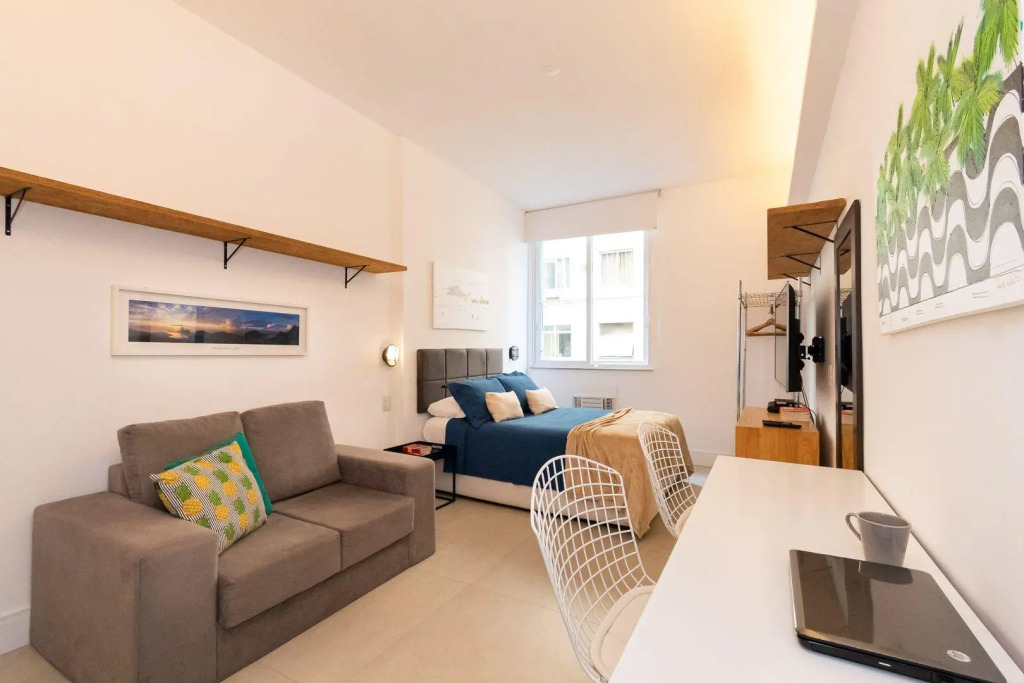Studio Em Copacabana A 80m Da Praia | Du 57/502