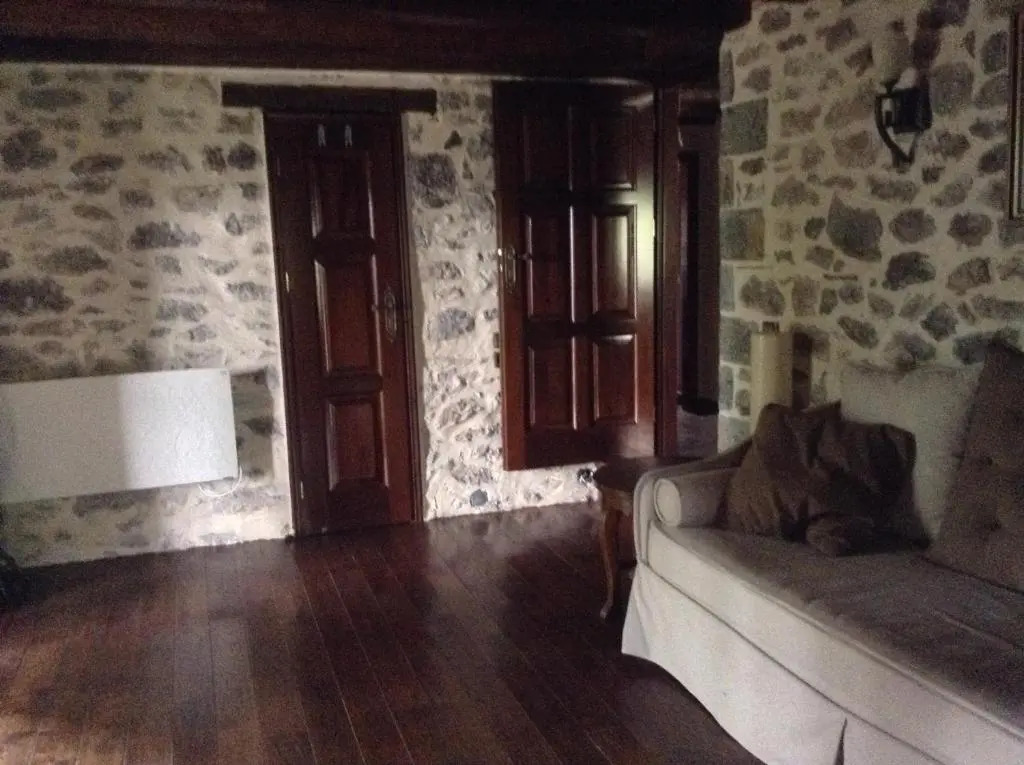 Vargiani Stone Retreat with Fireplace & View