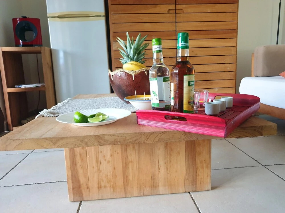 Studio in La Trinité, With Wonderful sea View, Furnished Garden and Wifi
