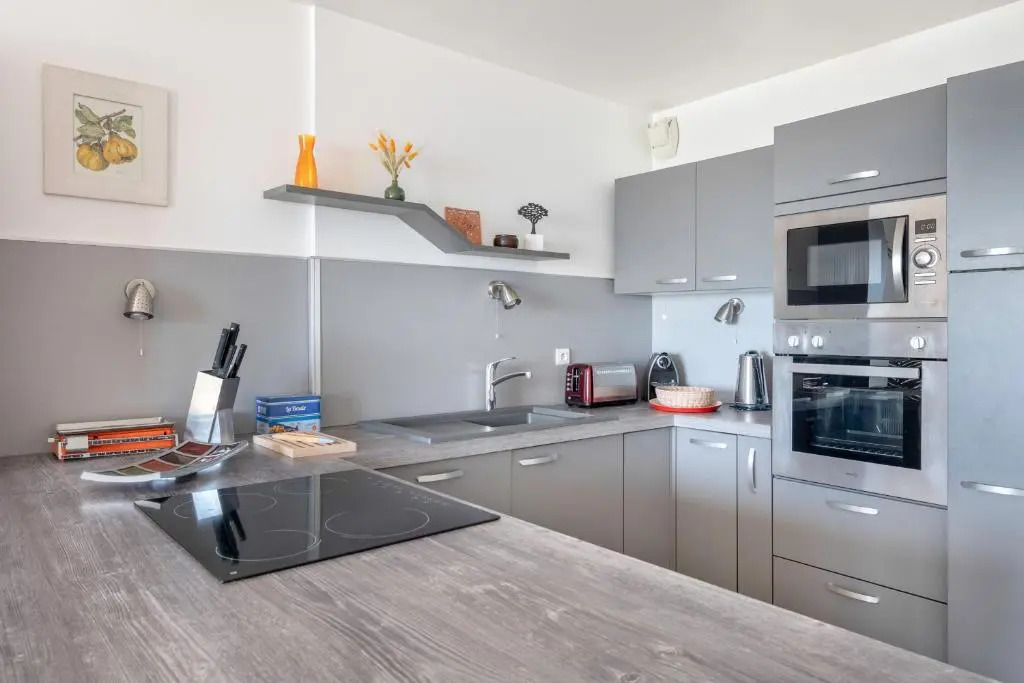 Vue imprenable sur l'Ocean dans cet appartement pour six personnes