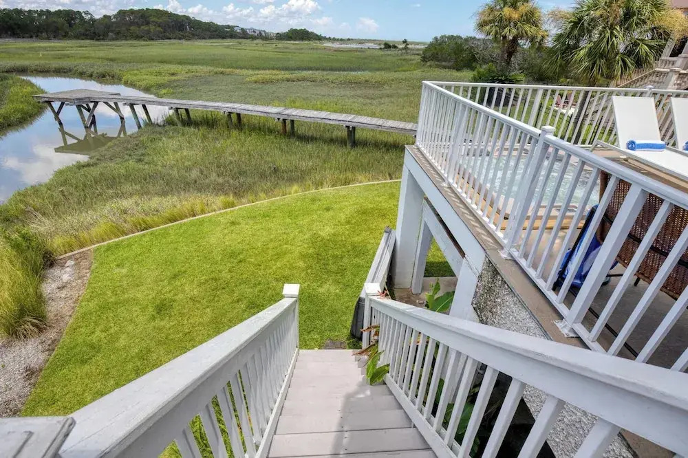 Sleeps 38 2 Homes, Steps to the Beach, Private Pool + Hottub, Game Room, Views