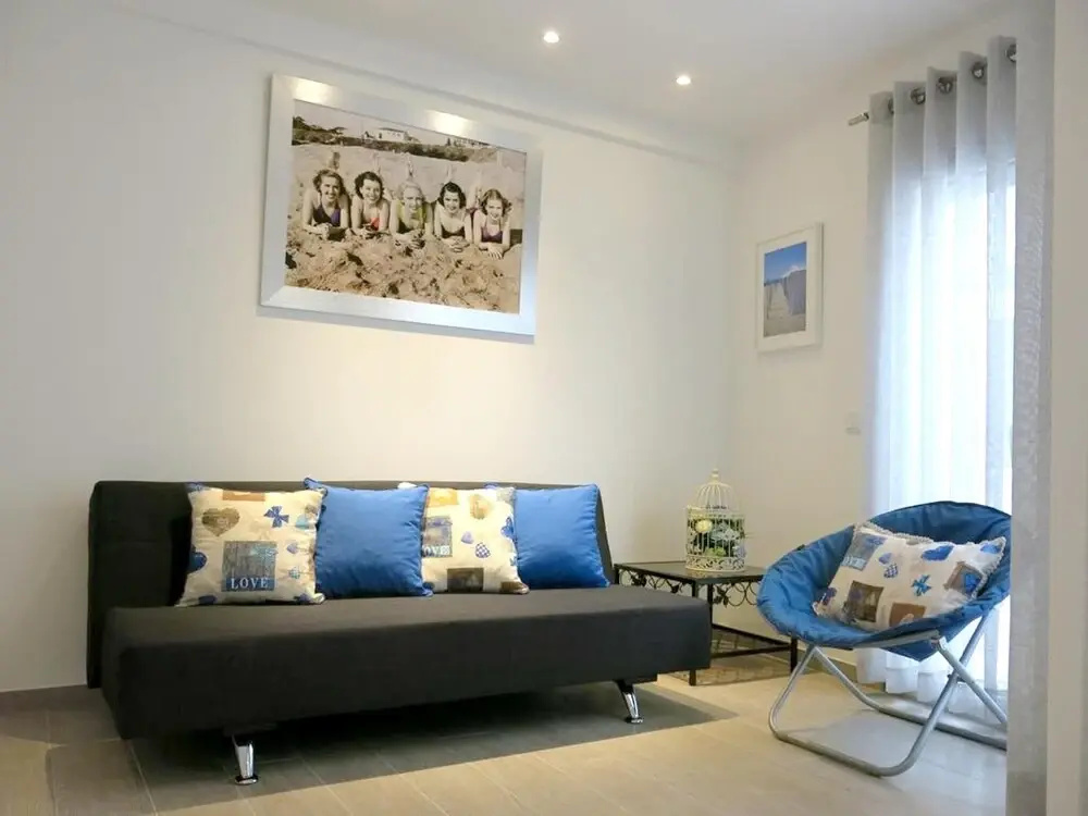 Apartment With one Bedroom in Nazaré, With Wonderful sea View, Furnished Garden and Wifi - Near the Beach