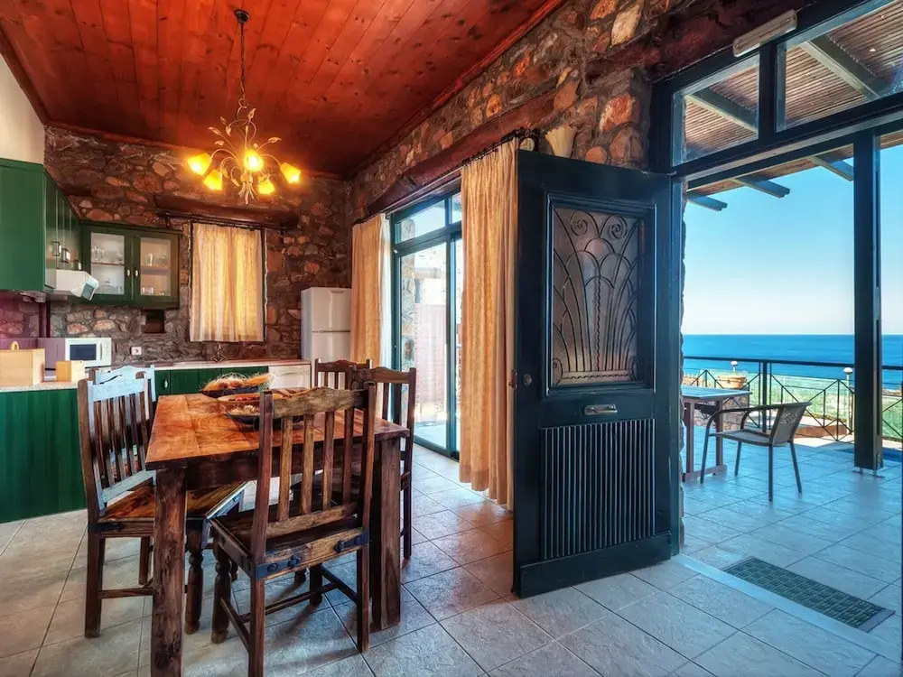 Villa Elafonisi Situated on the Edge of a Hill Just 200m Opposite the Beach