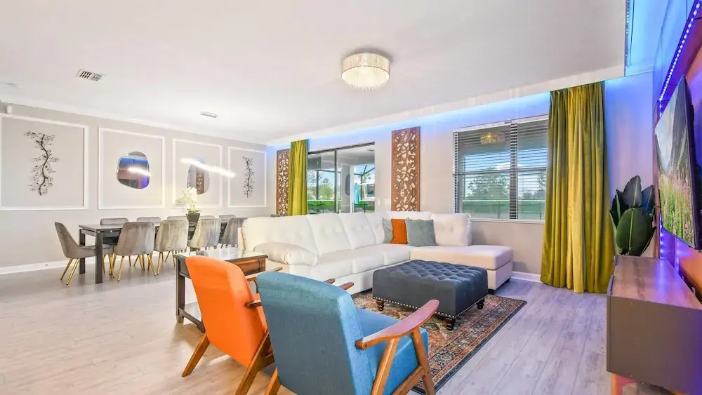 Opulent Villa: Heated Pool, Theater, Game Room