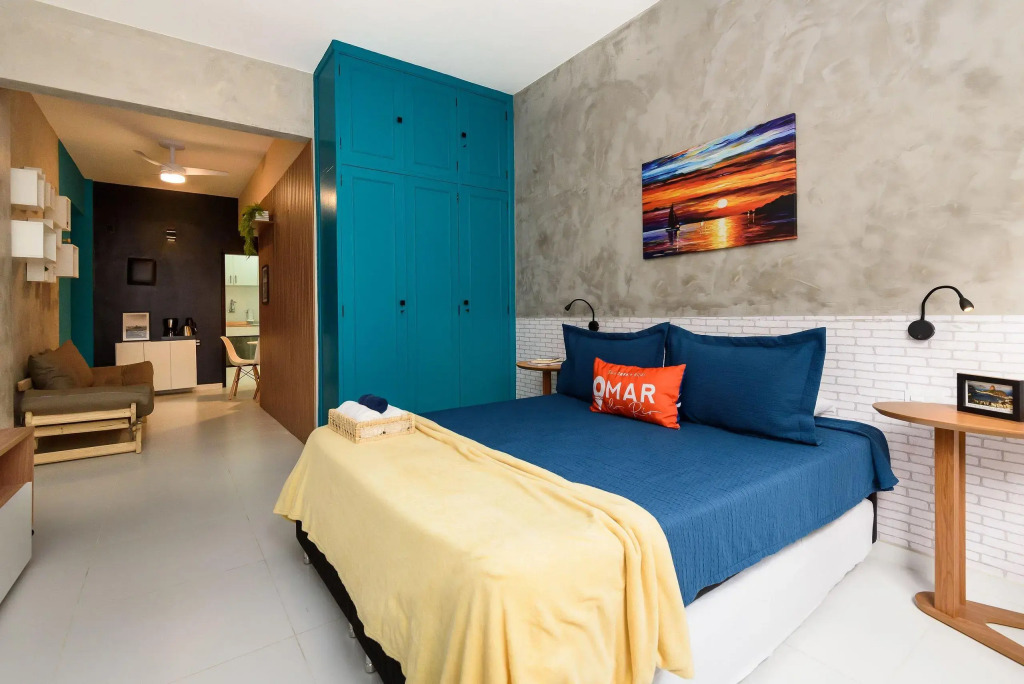1Quarto a 500m da Praia de Copacabana | BL 162/402