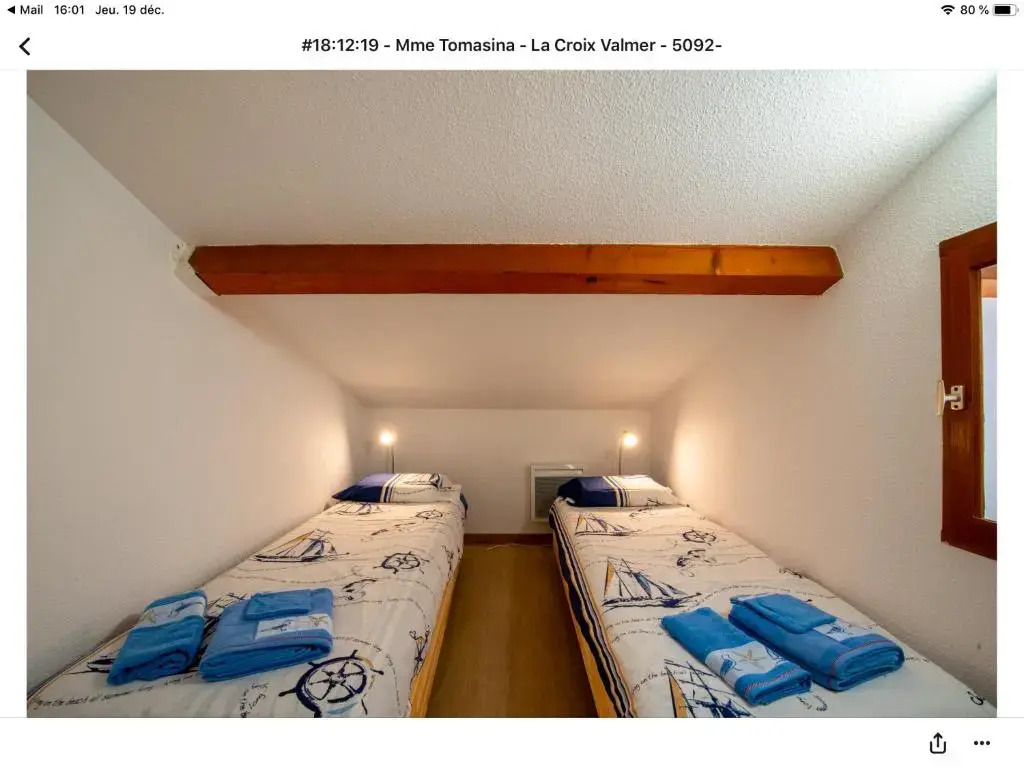 Superbe appartement T1 duplex,vue mer
