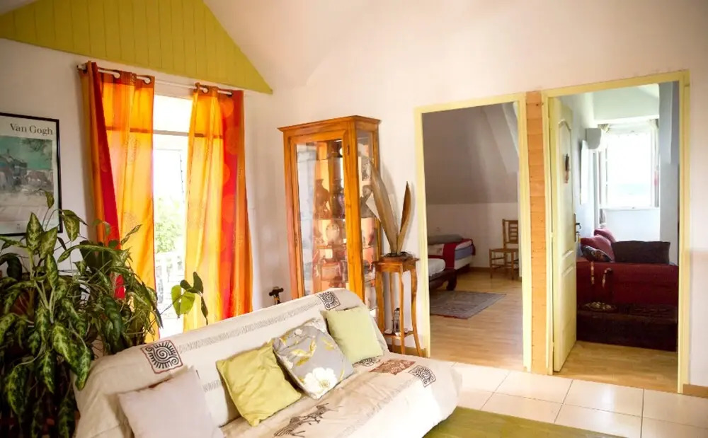Villa With 4 Bedrooms in La Saline-les-bains, With Wonderful sea View, Private Pool, Enclosed Garden