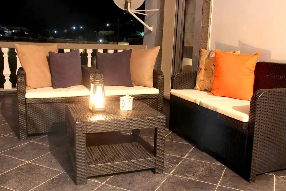 Apartment With 2 Bedrooms in Rhodes, Greece, With Wonderful sea View, Furnished Terrace and Wifi - 350m From the Beach