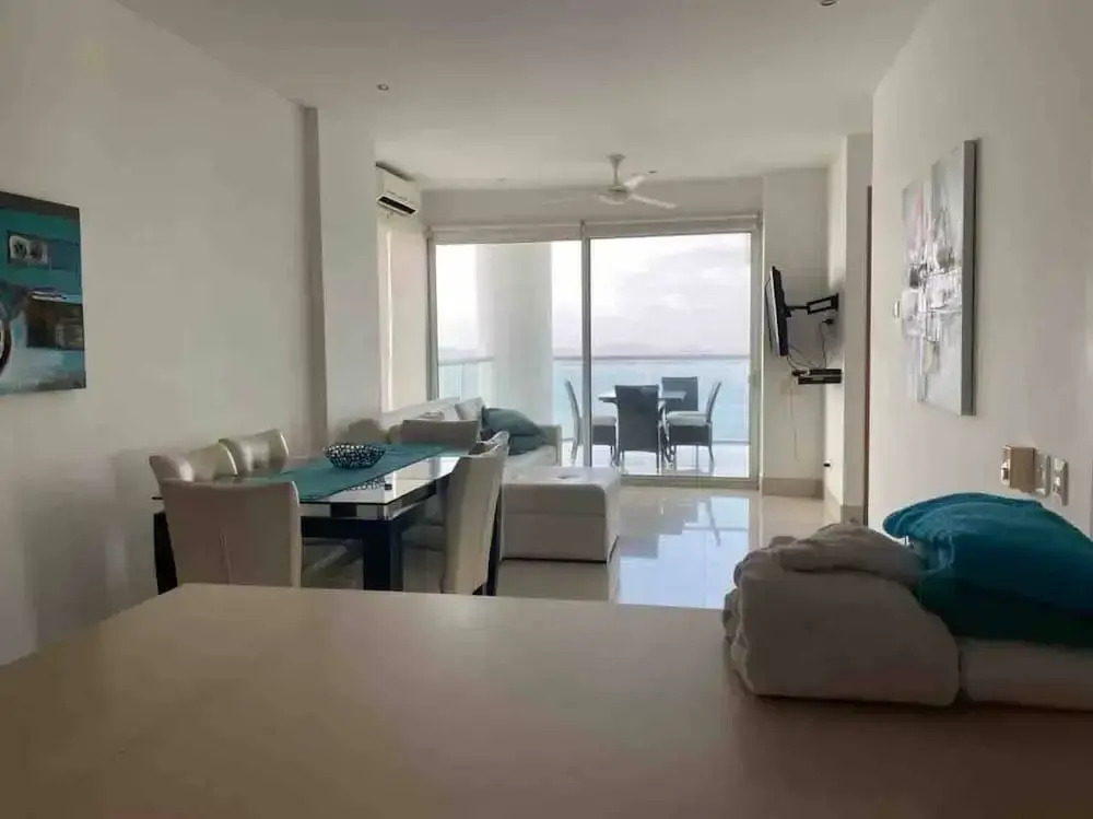 Apartment Cartagena Castillogrande Beach Front 2 Bedrooms, 2 Bathrooms, Balcony