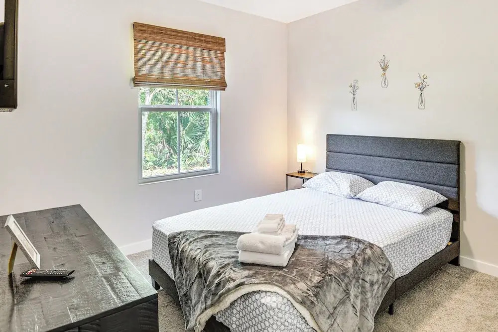 8 Mi to Beach! Stylish Palm Coast Home w/ Patio