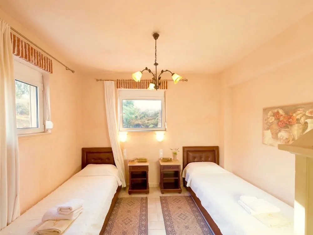 Villa with Private Pool And Beautiful Sea View on Lybian Sea, Sw Coast of Crete