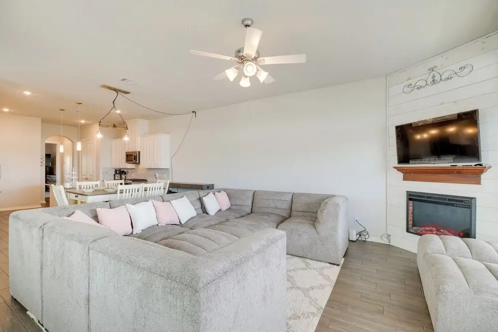 Bay-view La Porte Home Rental: Steps to Beach!