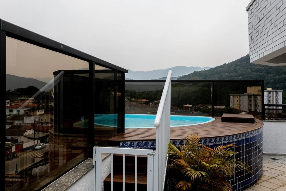 Cobertura duplex, piscina e área gourmet