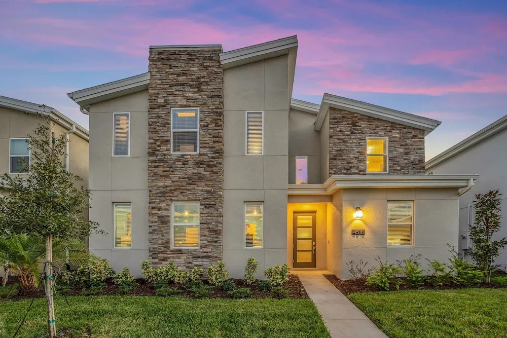 Disney Decorated Home 8min to Disneyworld Pool Spa Sleeps 22 Stl104