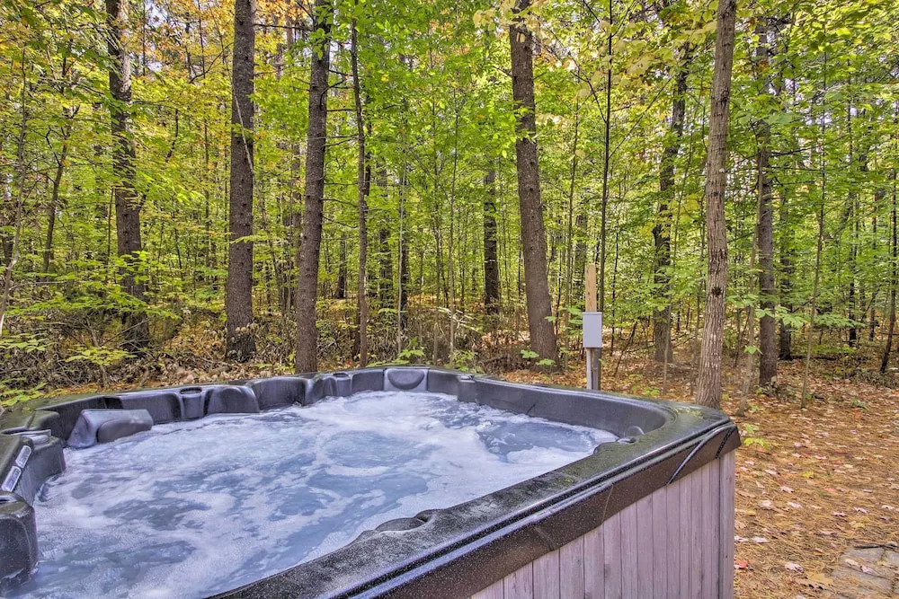 Secluded Conway Home w/ Theater Room & Hot Tub!