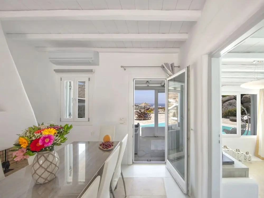 Villa in Mykonos with Sea View and Pool