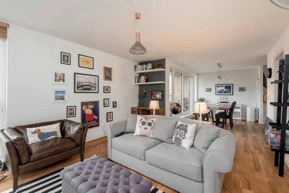 Ultra Stylish 2 Bed/2 Bath with Balcony & Parking