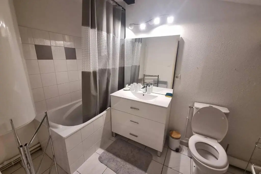 Appartement exceptionnel 4 étoiles hyper centre Albi 65 m2 au 4ème étage sans ascenseur avec une tour du 12ème siècle