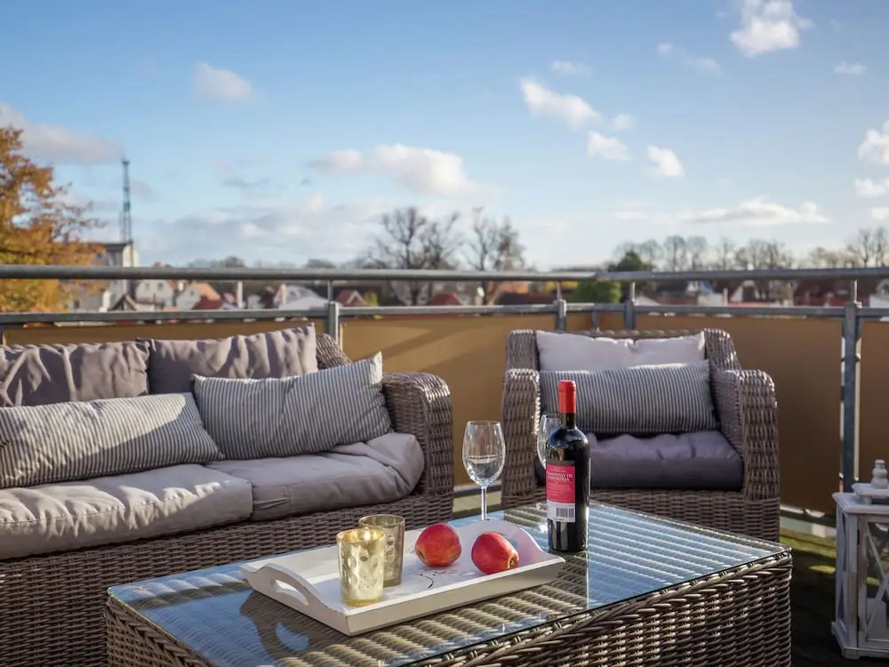 Luxurious Apartment in Mecklenburg With Furnished Terrace