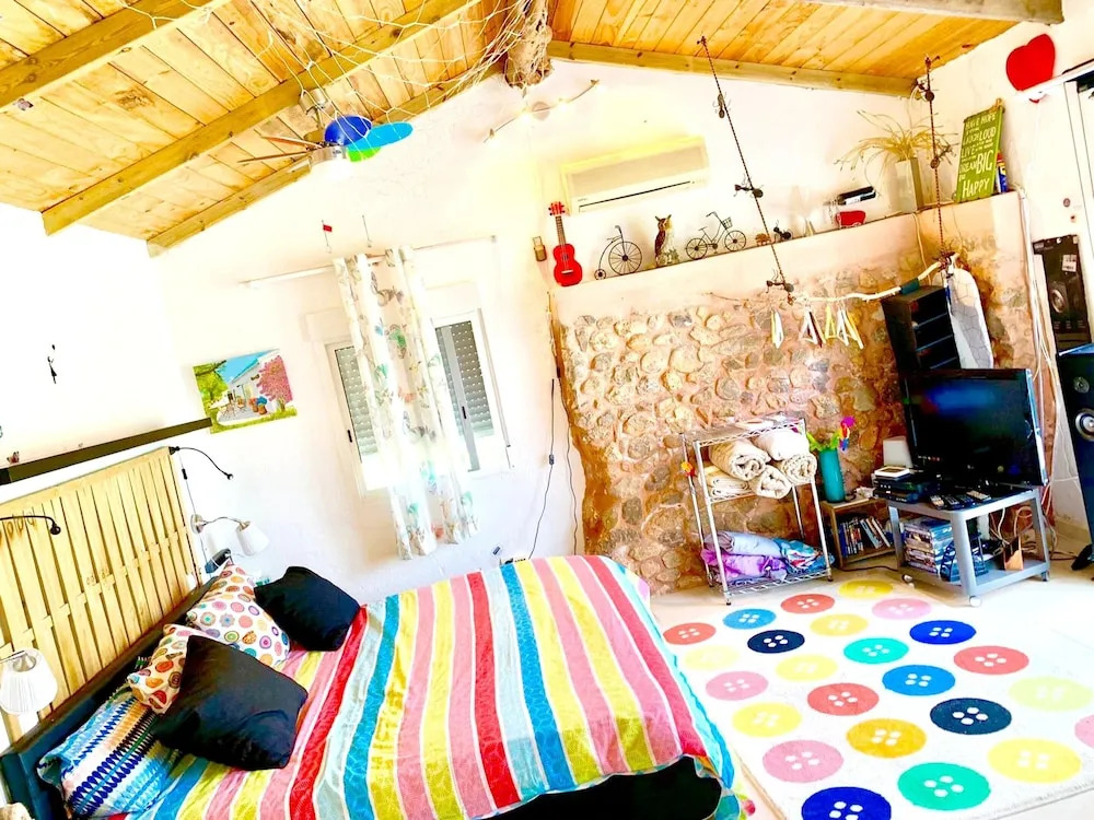 Studio in Ibiza, Santa Eulària Des Riu, with Wonderful Mountain View, Private Pool, Enclosed Garden - 4 Km From the Beach