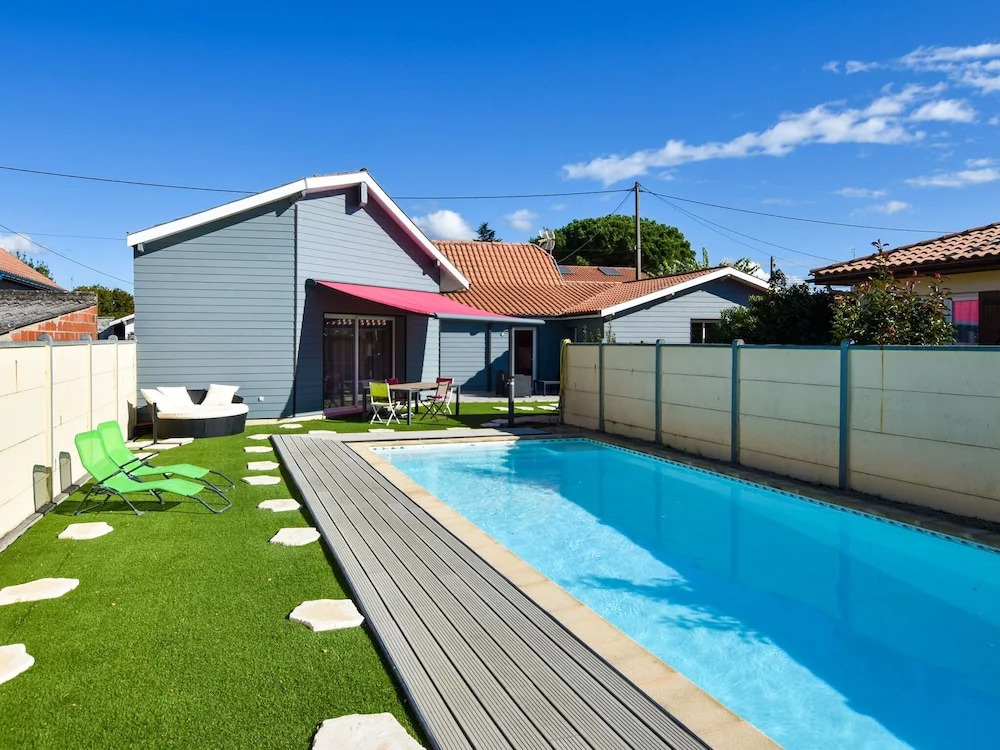 Poolside Escape by Arcachon