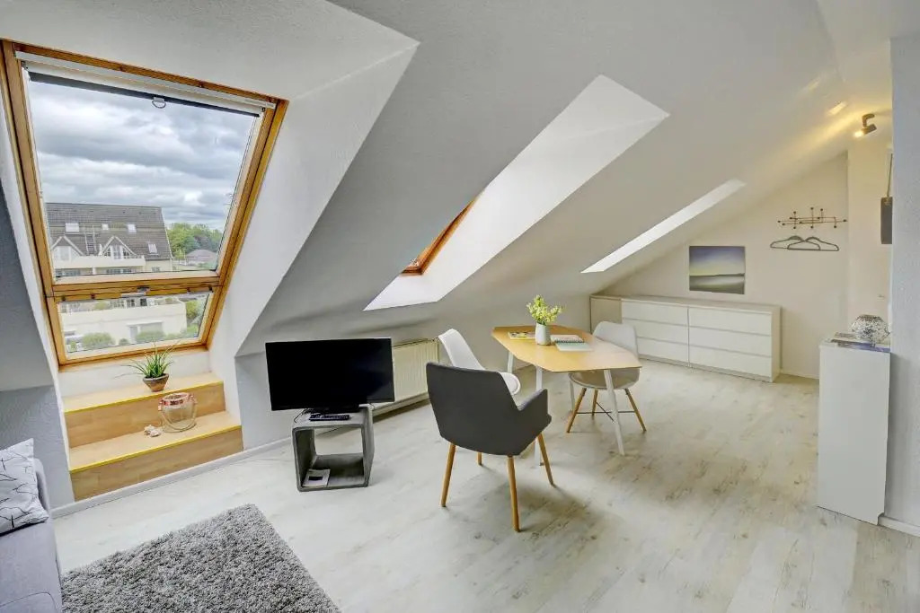 fewo1846 Strandresidenz Wassersleben - Strandmuschel - sonniges Studioapartment im Dachgeschoss