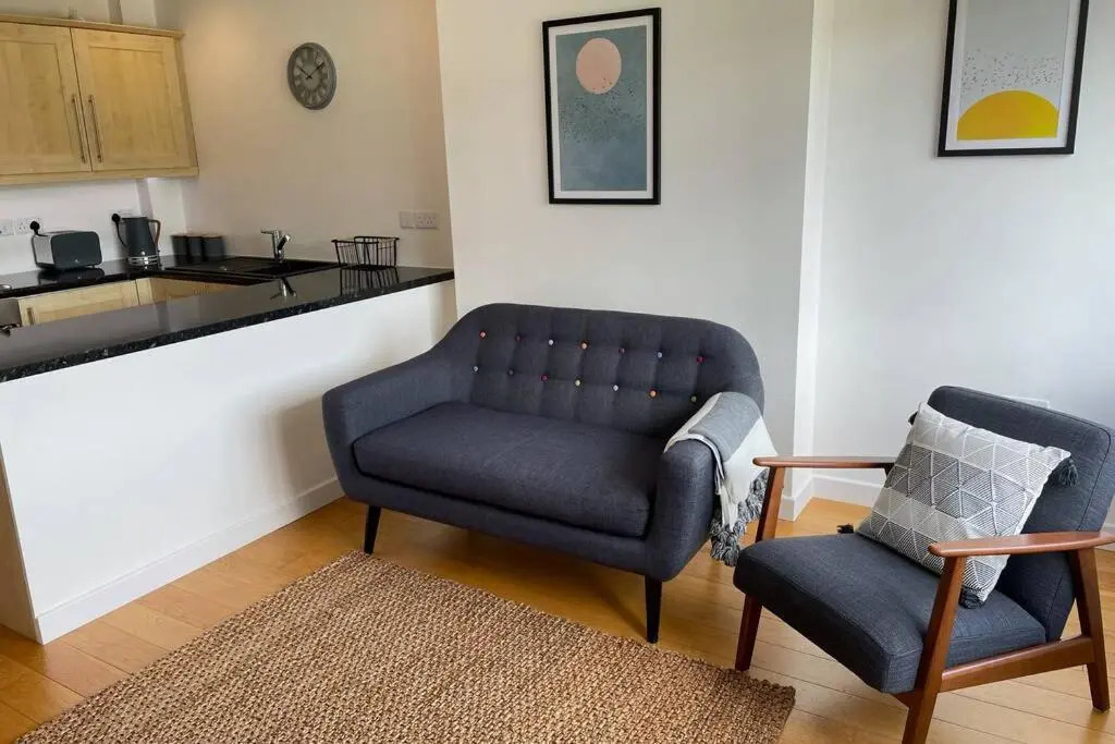 Apartment with stunning views of Menai Strait.