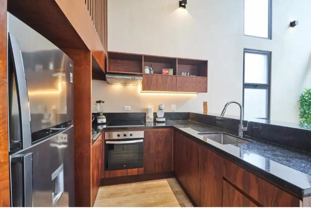 Luxury Penthouse in Aldea Zama, private pool and rooftop, 24 7 security in a gated community