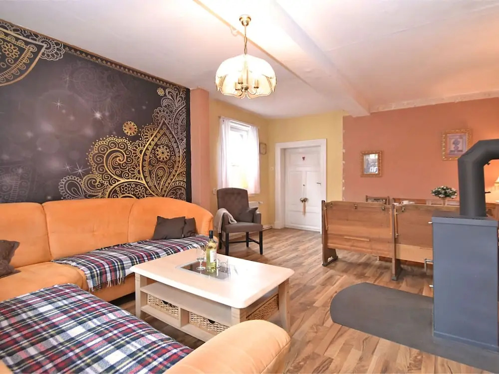 Contemporary Apartment in Bad Arolsen Hesse with private terrace and garden with barbecue