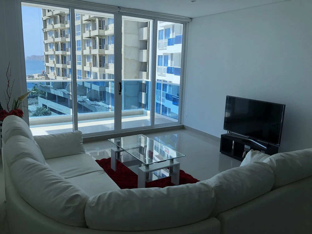 Spectacular Ocean Front Apartment In Santa Marta