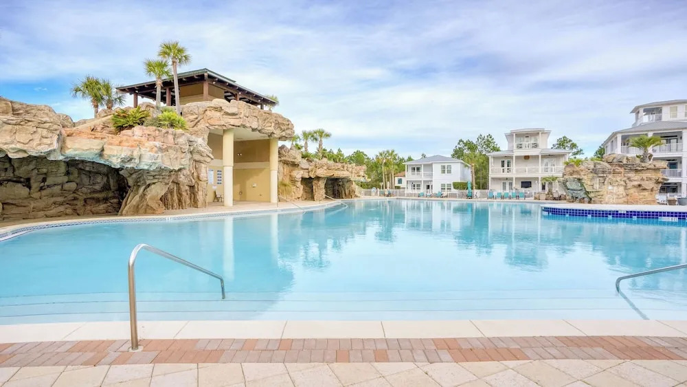 Sleeps 18 Luxe 30A Beach Home w/ Resort Pool + Outdoor Fireplace