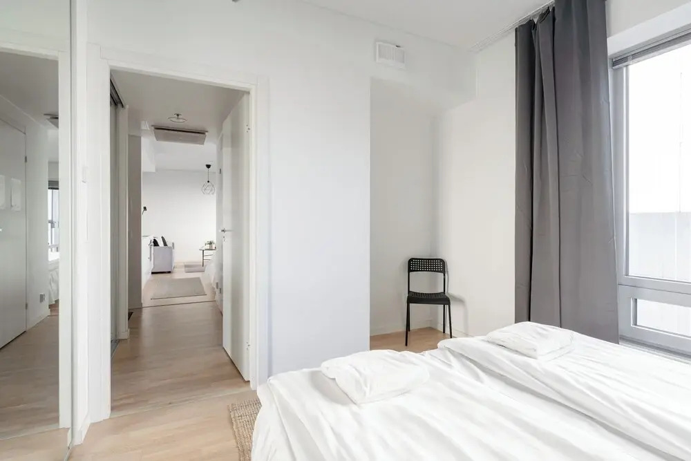 New 1BR Home with Balcony next to Railway Station