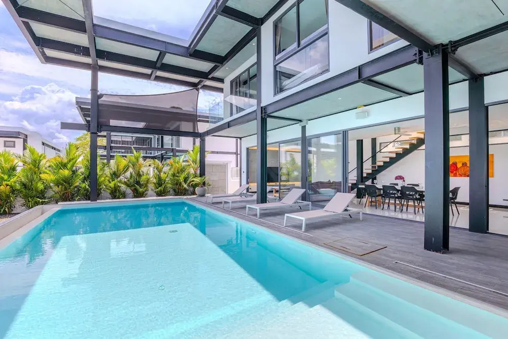 Loft-Style 4BR Salt Pool Villa Sunset 6